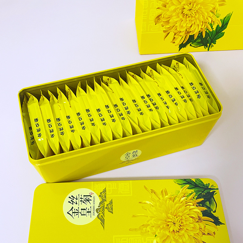 Jasmine Tea with Large Golden Filament Imperial Jasmine Tea Loose Leaf Gift Box - Ideal for Gifting, Wholesale Single Yellow Jasmine Tea