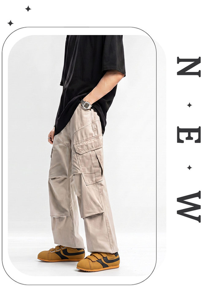 Giày sneaker nam mũi tròn khóa dán kiểu Đức huấn luyện, đế bằng gót thấp 1–3 cm, phối màu trơn — A2862 màu trắng, A2862 màu vàng, A2862 màu đen chi tiết 2