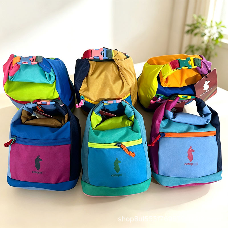 Cross-border outdoor dopamine storage bag, large-capacity lunch box bag, multifunctional crossbody bag, shoulder bag, waterproof handbag