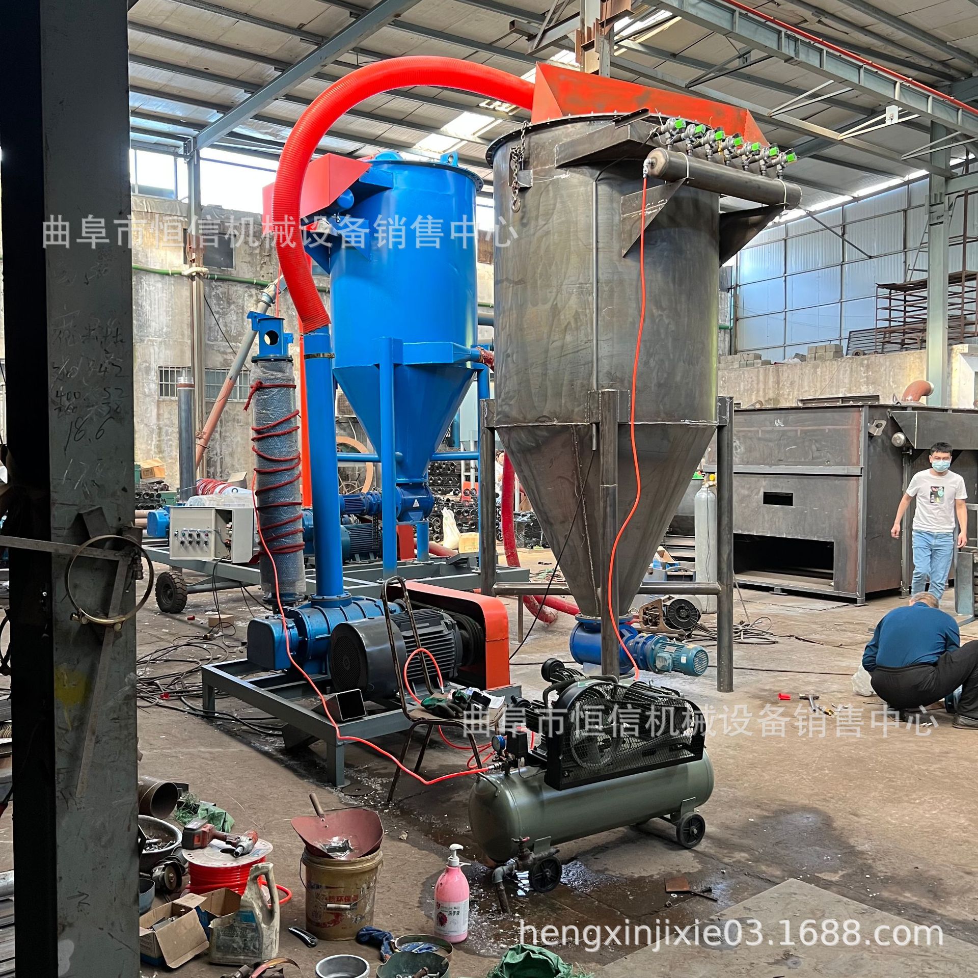 福建电厂烟道检修气力吸灰机 冶金粉末20m远吨包气力吸灰机zcjb