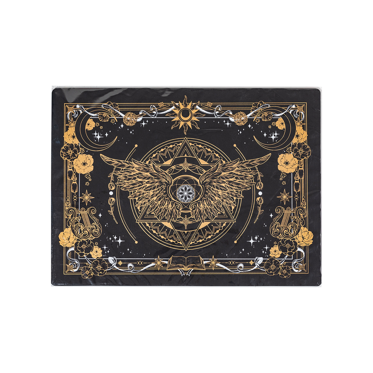 Lenguaje inactivo tablero de corte tablero de almohadilla Dream Pillow Galaxy impermeable estereotipo hecho a mano tallado a mano libro de arte cuchillo de trinchar tablero de almohadilla anti-corte