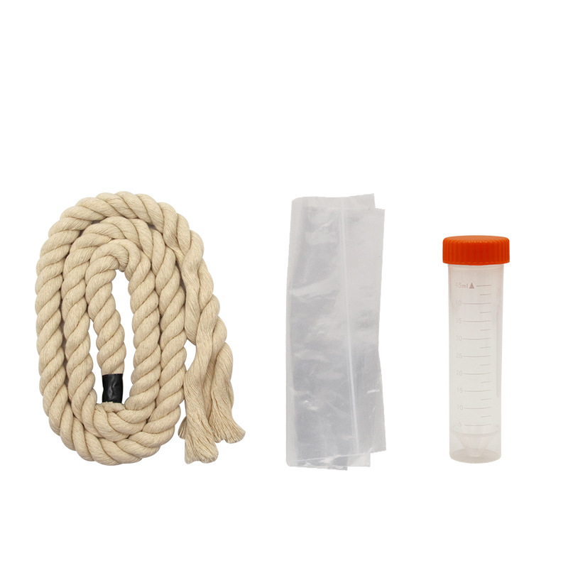 Traje de recolección de saliva de cerdo muestreo de colector de saliva muestreo de cuerda de algodón bolsa de recolección de tubos de ensayo muestreo de granja
