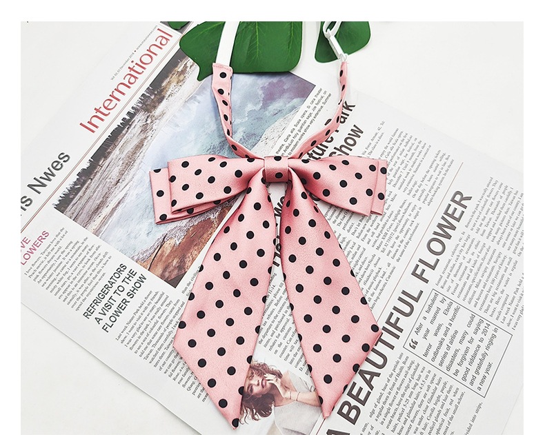 Pajarita de mango largo de doble capa con manchas japonesas, pajarita, uniforme JK, estilo universitario, lazo de niña, spot al por mayor