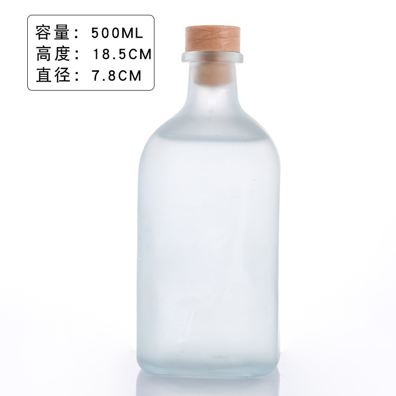 Botella de vino de fruta dulce de fábrica Beirui, botella de vidrio, botella de vino oolong, botella de vino multifuncional de fruta de ciruela verde, caja de regalo para mujeres