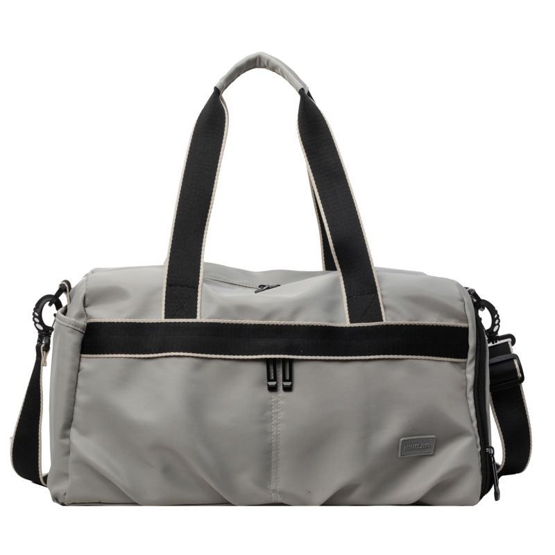 Bolsa de fitness de separación seca y húmeda, bolsa de ropa casual de mujer, bolsa de equipaje con almacenamiento de zapatos independiente, bolsa de viaje de gran capacidad