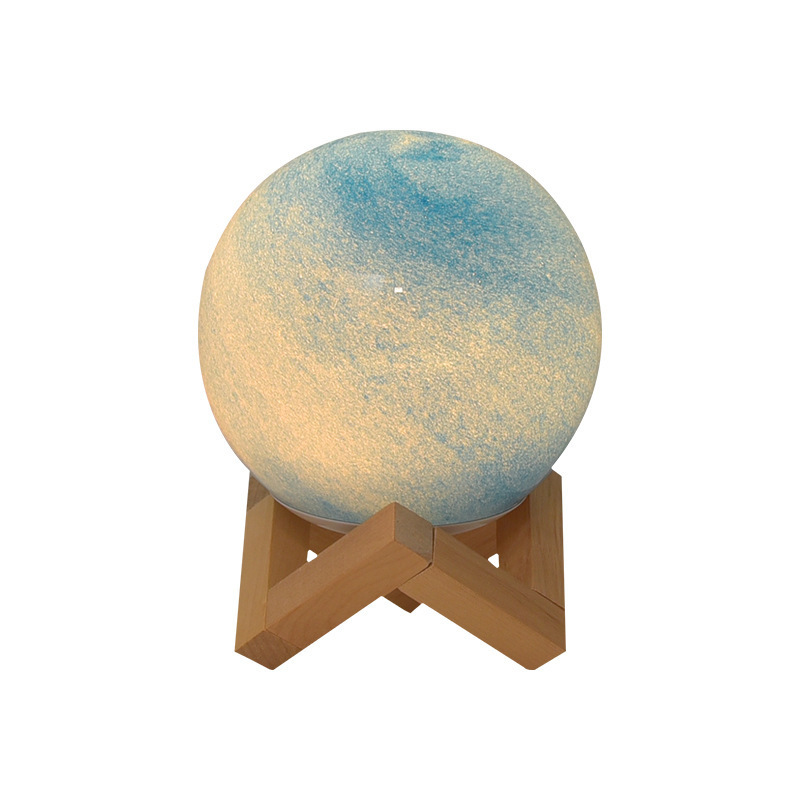 磁悬浮3D月球灯月亮灯创意小夜灯梦幻星球星空灯睡眠卧室床头台灯|undefined