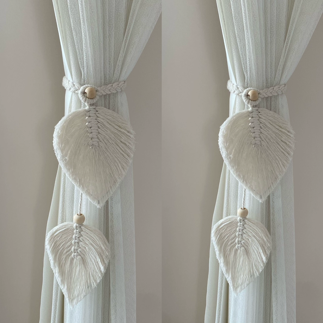 Трансграничные новые листовые шторы ремешки ins богемные шторы ремешки ручной вязки хлопчатобумажные шторы застежки для штор