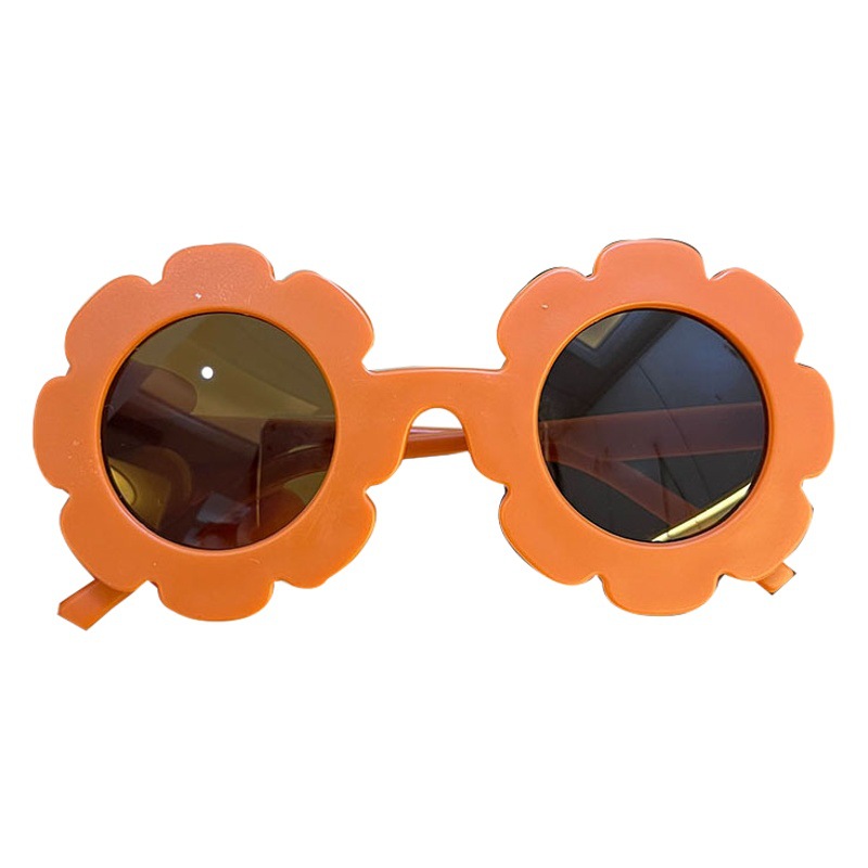 Gafas de sol para niños niñas lindas pequeñas gafas de flores gafas de sol de viaje para bebés de niñas gafas de sol a prueba de rayos UV de moda