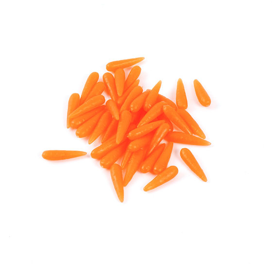 Pvc Mini Artificial Carrot Model DIY Food Toy Accessories Miniature Vegetable Carrot Play House Ingredients Props
