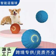 跨境引力跳跳球狗球逗猫球电动智能自嗨解闷神器宠物玩具宠物用品