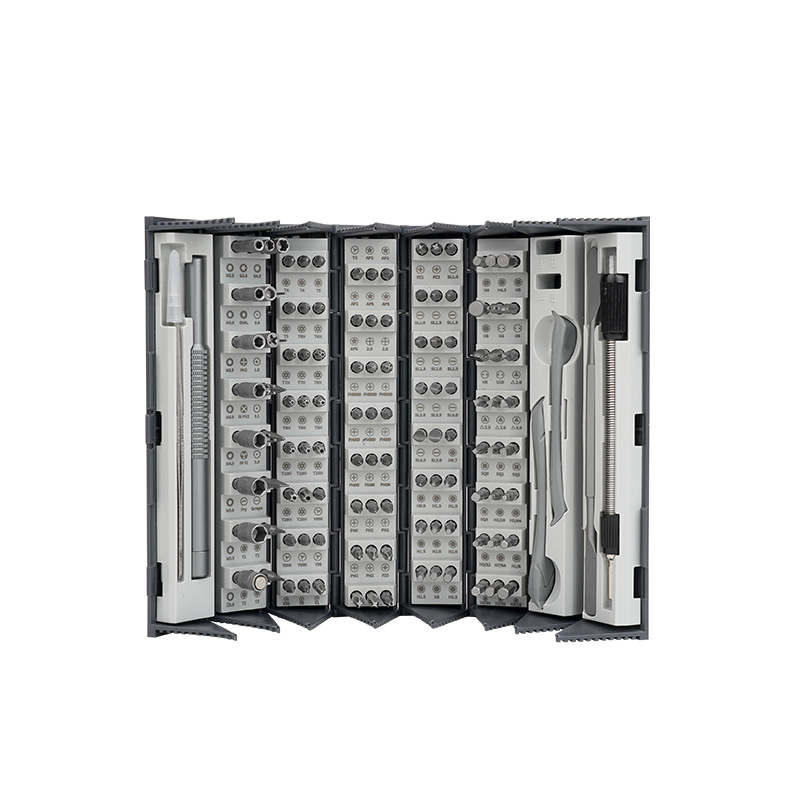 128 en 1 conjunto de destornillador para teléfonos móviles electrónicos domésticos desmontaje de herramientas de mantenimiento hexagonal conjunto de herramientas