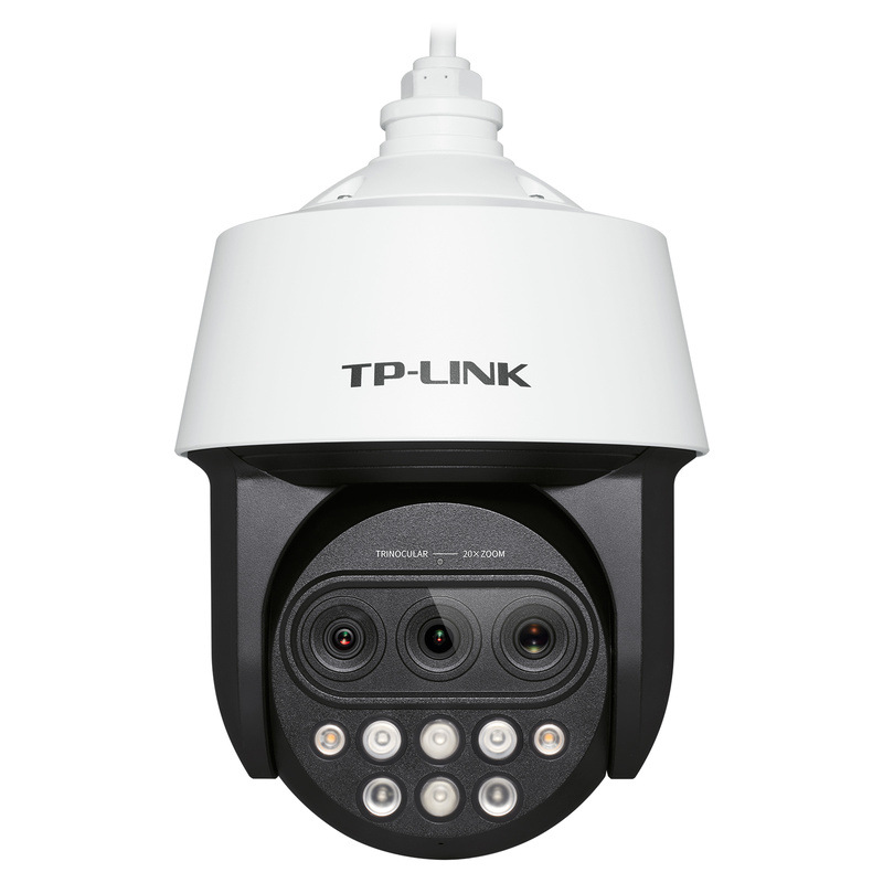 TP-LINK TL-IPC5420X三目变焦版400万像素红外高速球机20倍变焦