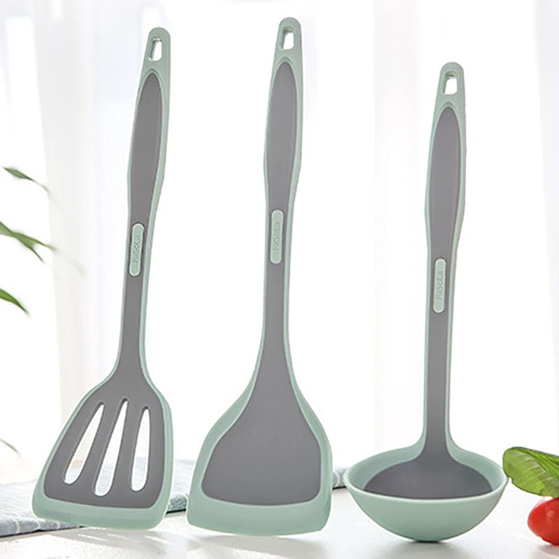 0J0 кухонный силиконовый набор лопаток, кухонная утварь, антипригарная кухонная лопатка, бытовая выпечка, устойчивая к высоким температурам, маленький размер