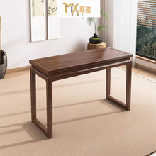 新中式榆木琴桌共鸣古琴桌琴凳实木古筝国学书法书桌仿古禅意桌子