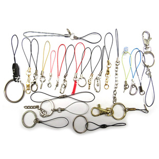 Manufacturer Wholesale Mobile Phone Rope Lobster Clasp Mobile Phone Rope Lanyard Zinc Alloy Stainless Steel Copper Mobile Phone Sling Lobster Clasp