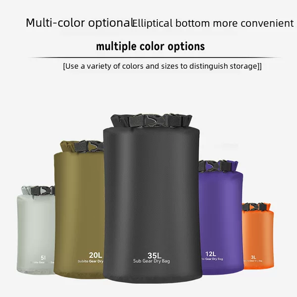 Lightweight waterproof bag upstream drifting bag outdoor camping sundries storage bag camping multifunctional storage bag 70D