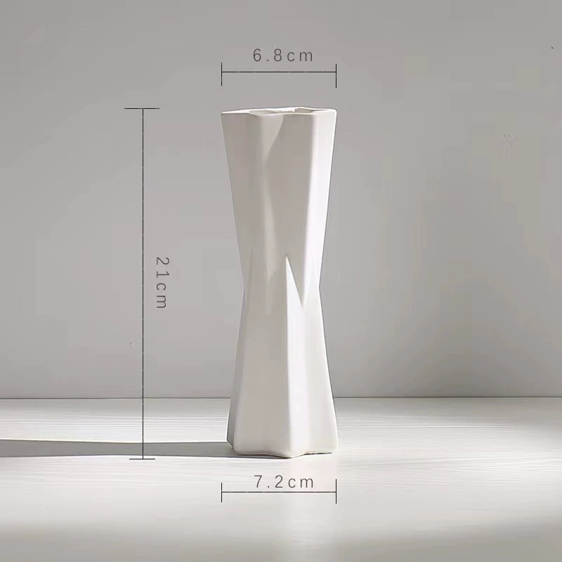 Ceramic fresh modern white decorations for living room, home decor