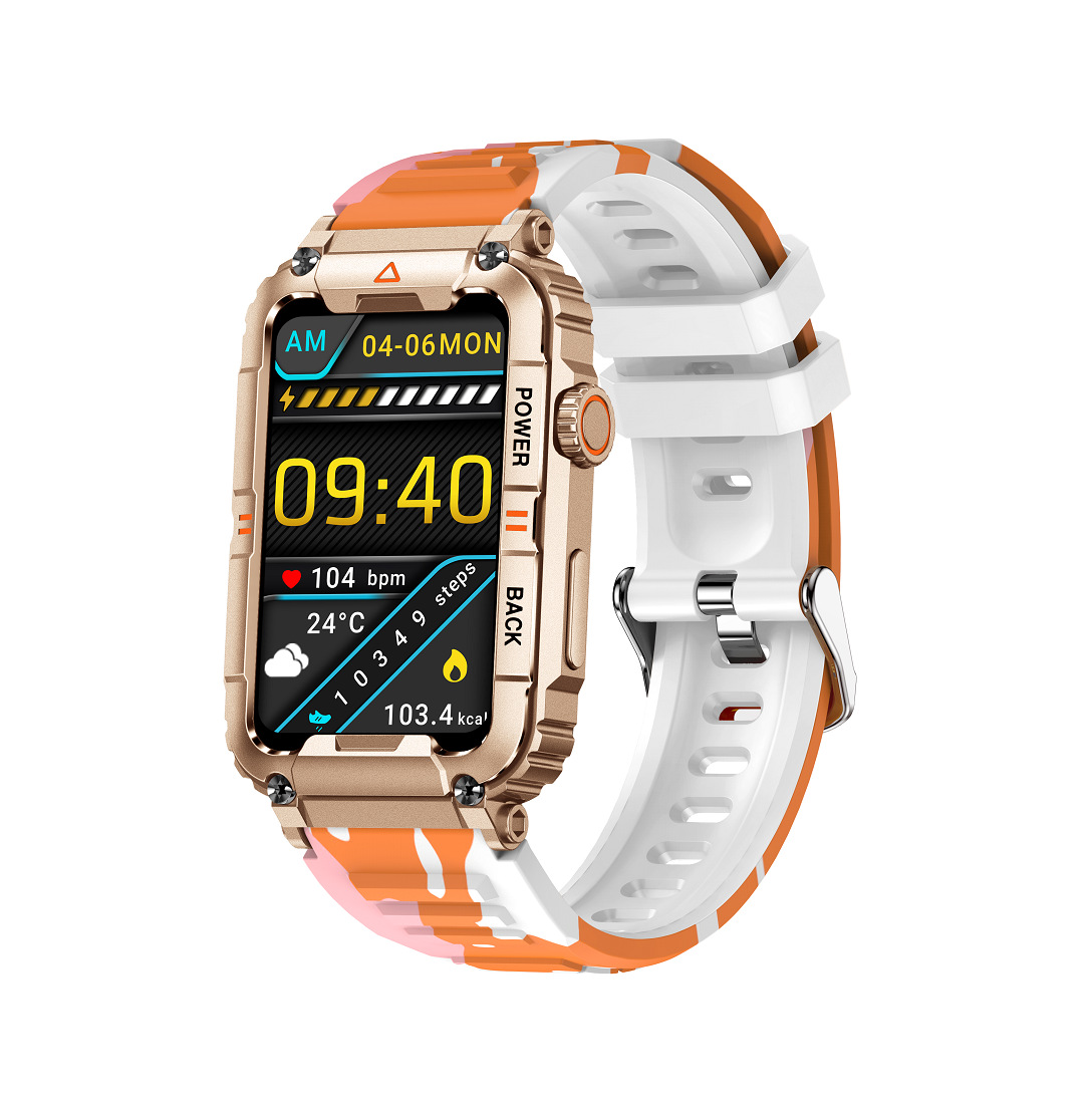 Smartwatch KR88 Herren 1,57 Zoll Armband Bluetooth Anruf Gesundheit_voghion.com