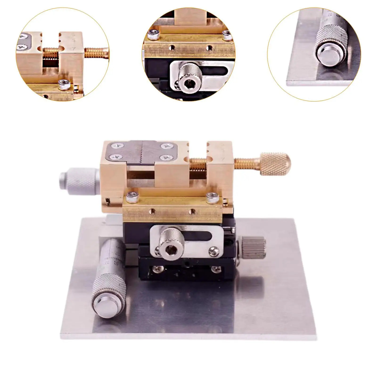 修表工具 多功能台钻打断把头断取夹板螺丝 金属钢带打孔台座滑台