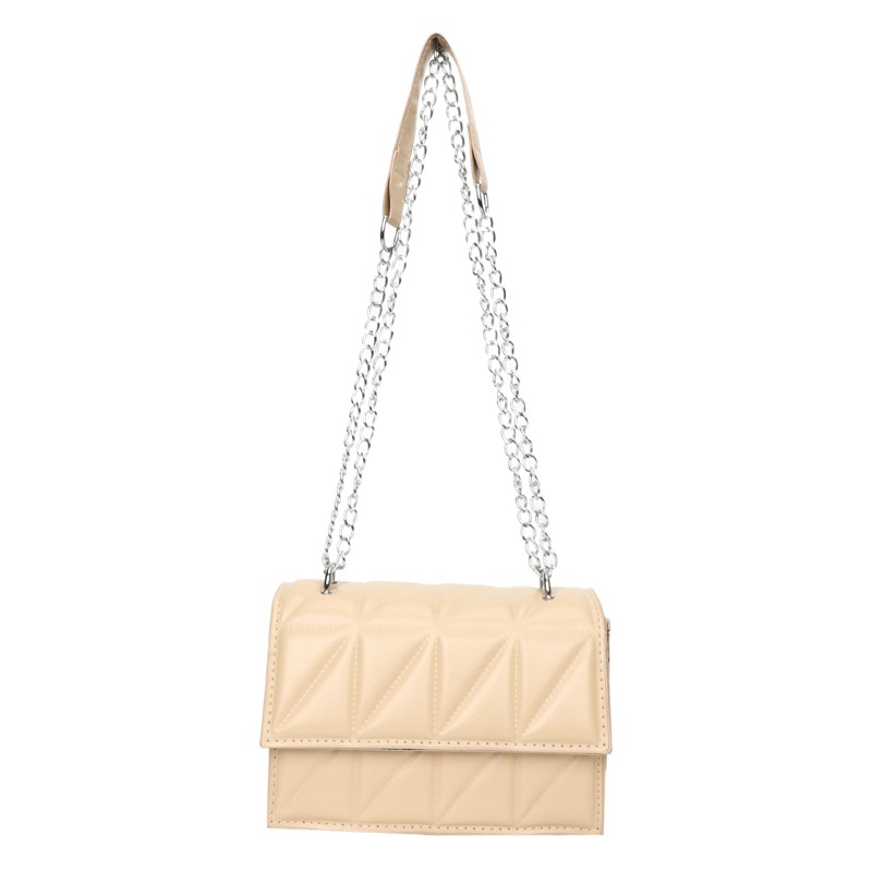 Nuevo Bolso pequeño 2023 nuevo estilo coreano de moda Cadena de diamantes bordado hilo pequeño bolso cuadrado mini bolso bandolera