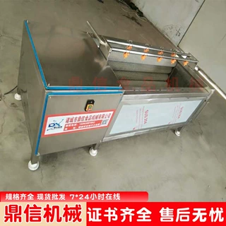 红薯山药去皮机 九辊清洗机 土豆去泥清洗机 红薯清洗设备 定制