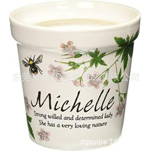Exquisite and Bright Candle Water Stickers Candle Transparent Sticker Film Glass Water Transfer Stickers