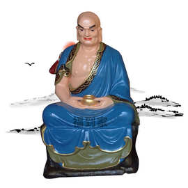 河南福到家1.6米十八罗汉 汉白玉五百罗汉图片 寺庙各种佛像雕塑