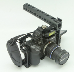 Suitable for Panasonic LUMIX GH3/GH4 Armor Cat Cage Kit SLR Photography Metal Rabbit Cage Portable Stabilizer
