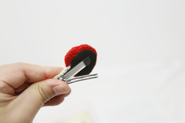 Sweet Fruit Combed Cotton Knitting Hair Clip 1 Piece display picture 3