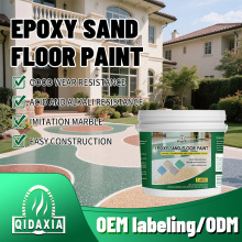 漆大侠环氧彩砂地坪漆水泥地面漆地面耐磨仿大理石漆自流平地板漆