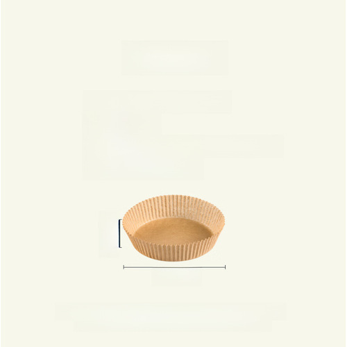 Air Fryer Special Paper Trays Silicone Baking Paper Round Oil Absorbent Paper Food Mat Paper Baking Disposable Household