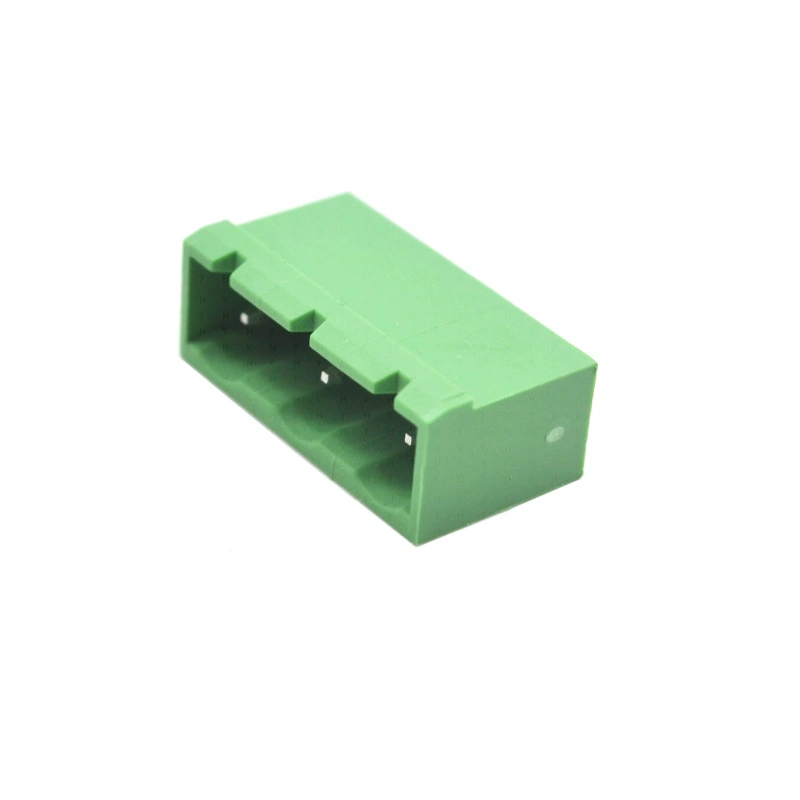 2EDGVC-7.62 Зеленый соединительный клеммник вывод изгибающийся вставка PCB гнездо