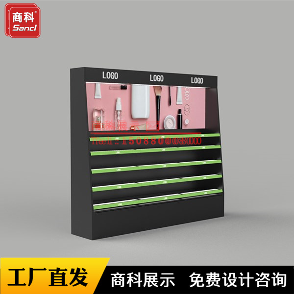 美妆店化妆品店美容院彩妆护肤品面膜展示柜靠墙背柜展柜批发