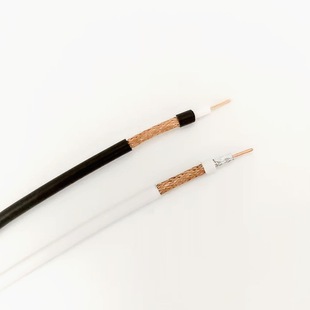 Rg58/U Coaxial Cable 50 Ohm 19Awg Single Strand Copper Conductor Cca Braided Rfcable Rf Line