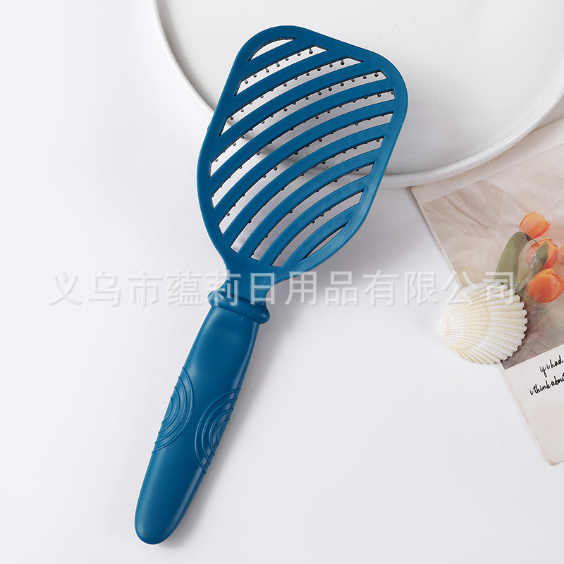 Peines de costillas de macarón, peines de cabello curvados, masaje casero para mujeres, masaje de arco relajado