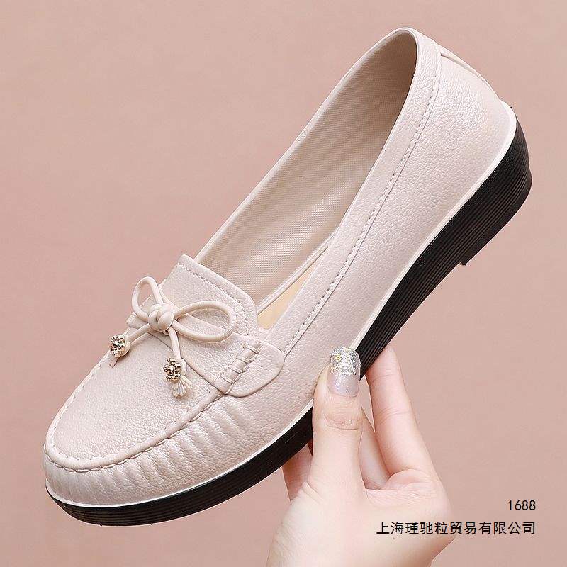 New women's rain boots, waterproof and non-slip work sandals, all-season shoes, shallow opening, one-piece rainproof soft sole, women's single shoes
