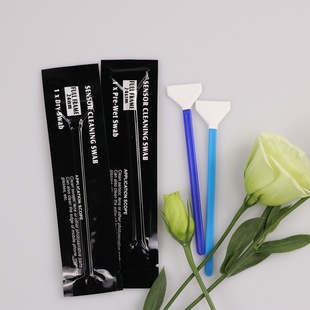 Ccd Camera Sensor Cleaning Cotton Swab Mobile Phone Screen Cleaning Stick Dust-Free Fiber Cotton Swab Wiping Stick
