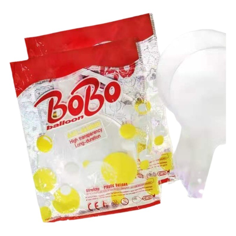 Venta directa de fábrica transfronteriza Bola de onda al por mayor boda fiesta de cumpleaños diseño de escena transparente en forma redonda tirar BOLA DE Shen