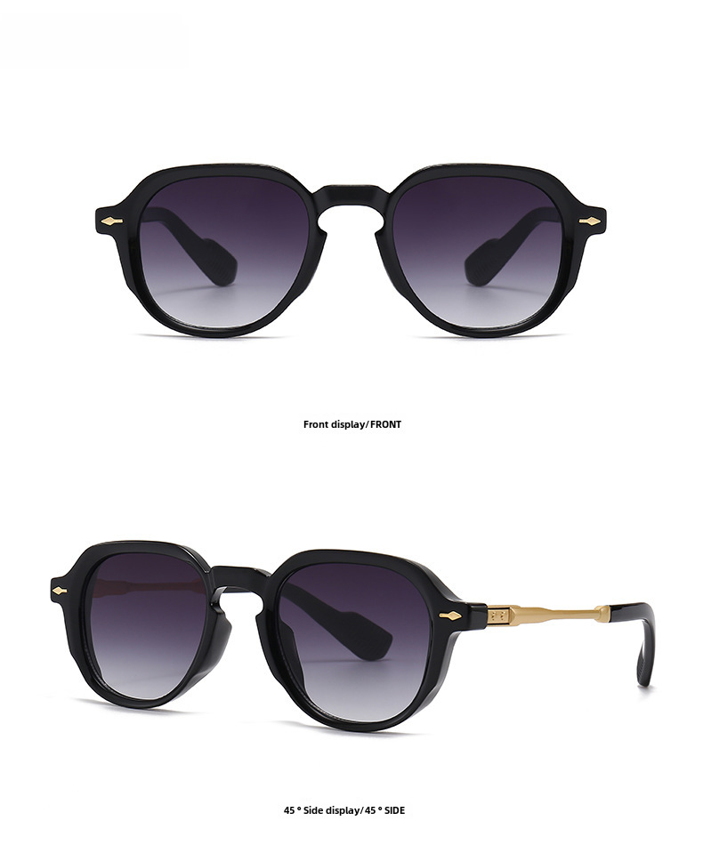Herren Sonnenbrille Mit Schmalem Rahmen Für Den Streetstyle_voghion.com