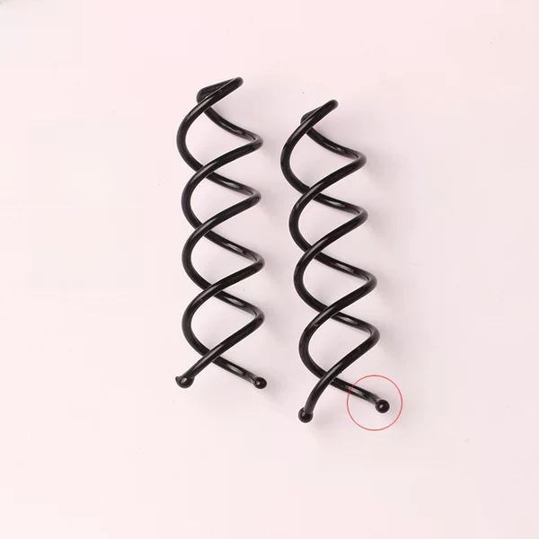Korean version of twist clip hairpin female hair accessories high sense screw clip ball head shape hair fixer pin manufacturers wholesale