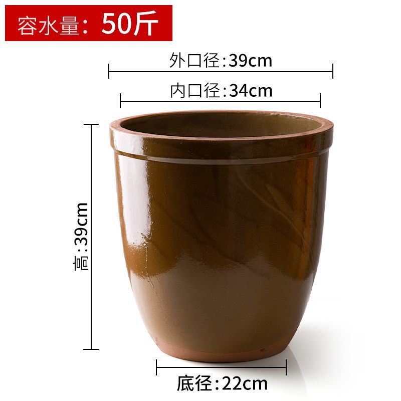 米酒罐容器酿酒坛子陶瓷瓦缸老式水缸腌菜家用醪糟甜酒酒酿发酵缸|undefined