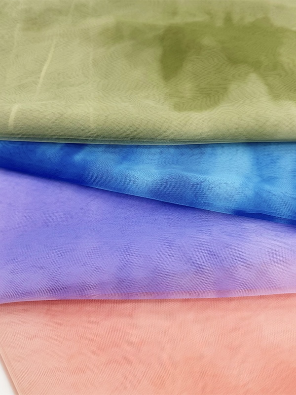 渐变纱加密软网纱布料装饰纱幔吊顶纱diy手工环创网纱布牛油果绿