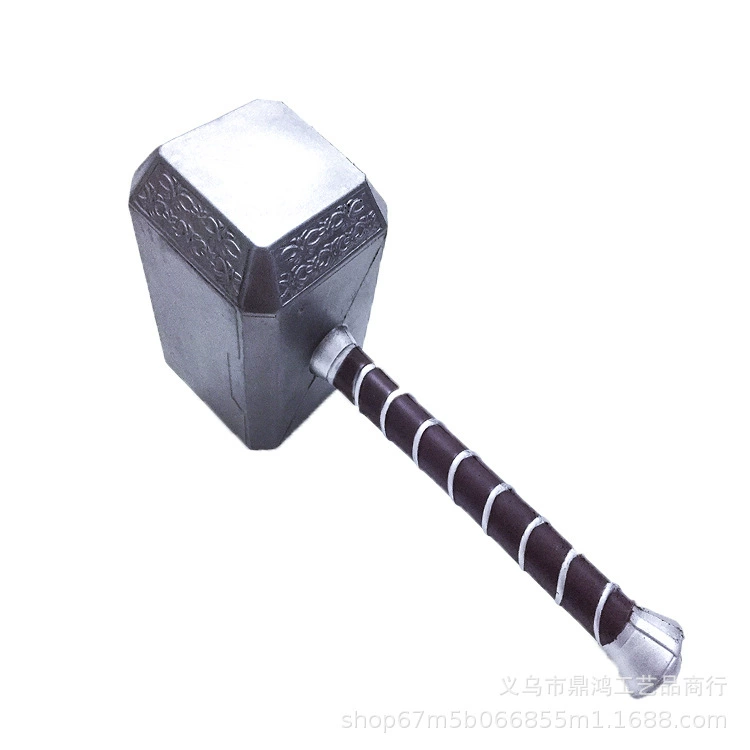 Молот Тора молот разрушения Marvel Мстители Фильм 1:1 реквизит PU Foam оружие Аниме Реквизит