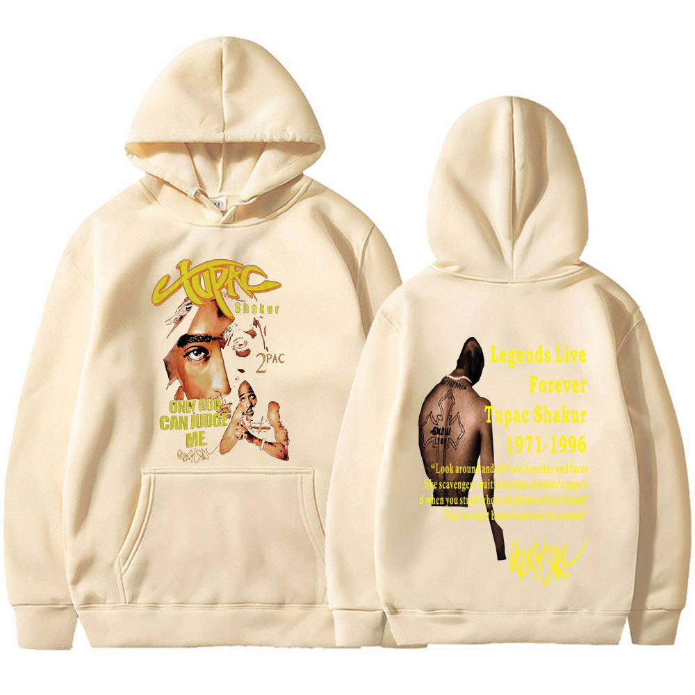 Rapper Tupac 2pac Shakur Hoodies Men's Women Clothing Hip Ho