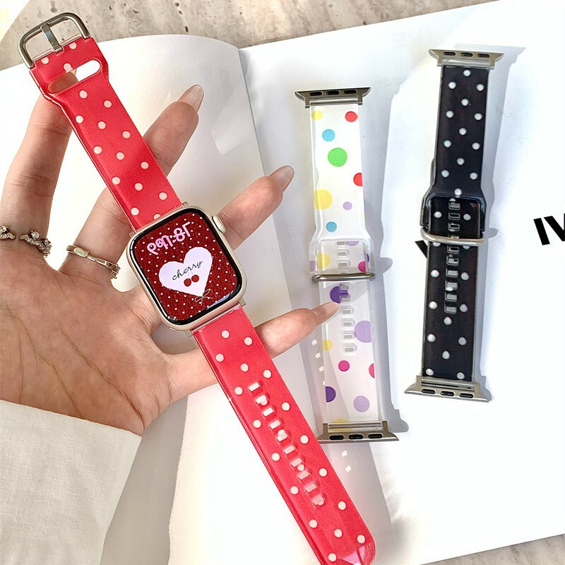 Wave Dot Tpu Strap Suitable for Applewatch98 Strap S10 Apple Watch Iwatch11 Generation Ultra2Se Wave Dot Tpu Strap Suitable for Applewatch98 Strap S10 Apple Watch Iwatch11 Generation Ultra2Se