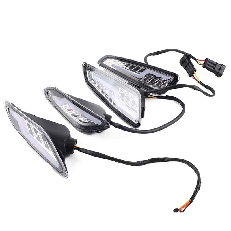 Suitable for Vespa Sprint150 Sprint Spring Motorcycle Modified Led Front and Rear Turn Signal Assembly Daytime Running Lights