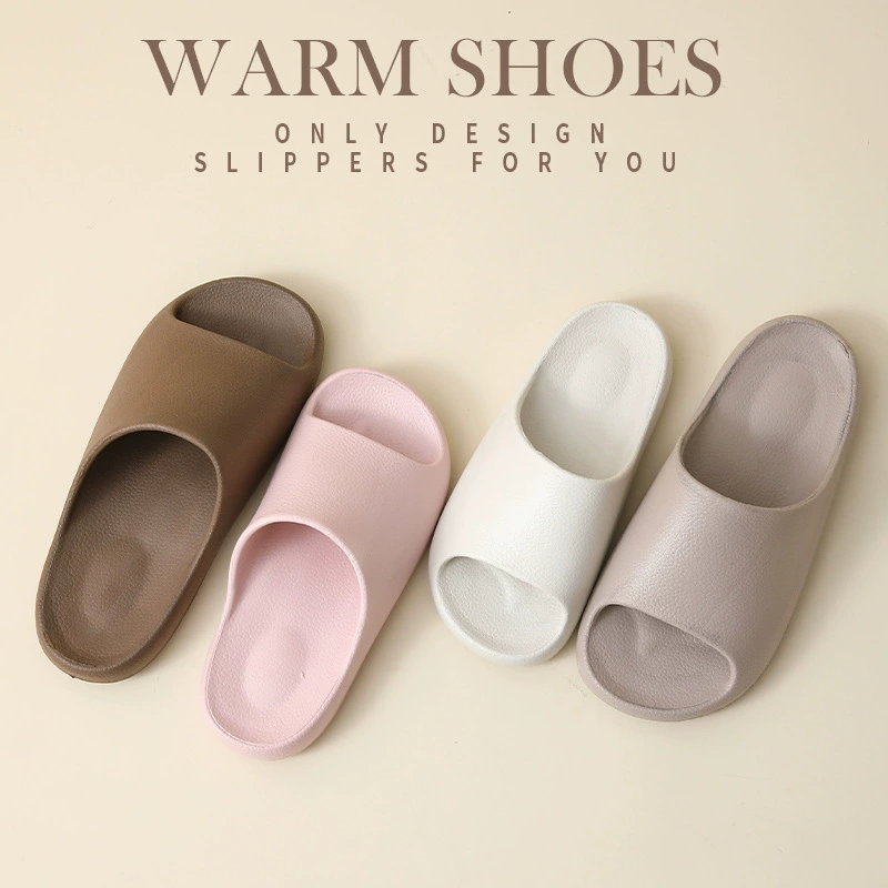 Ступать на фекалии тапочки женщины летом носить износостойкий EVA внутренний нескользящий дом пара домашние холодные тапочки мужчины оптом