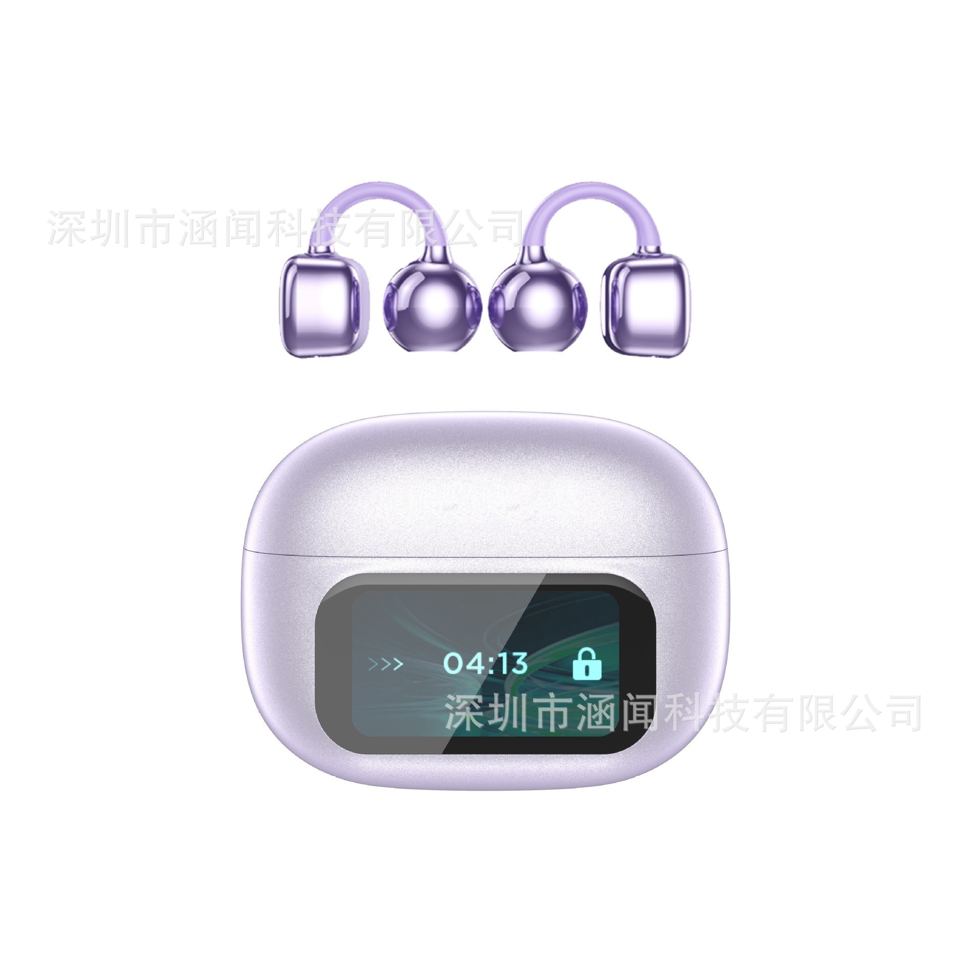 Choice HYUNDAI HY-C02 Auriculares inalámbricos con pantalla LED