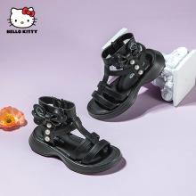 一件代发新款儿童罗马凉鞋2023夏季韩版时尚中邦露趾软底女童凉鞋