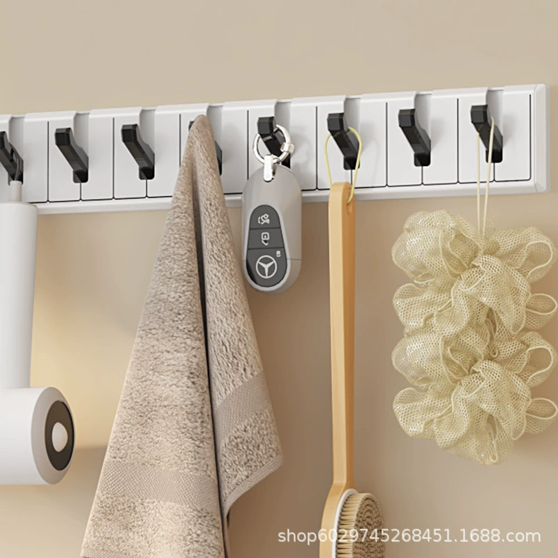 Прозрачный сильный вискоза из алюминиевого сплава пианино складные крючки для кухонной посуды крючок настенная наклейка полотенце крючок для одежды